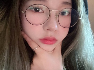 Karina wearing glassese